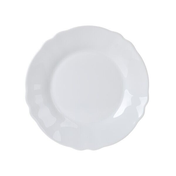 

Тарелка Luminarc Louis XV круглая 19 см Белая P6219