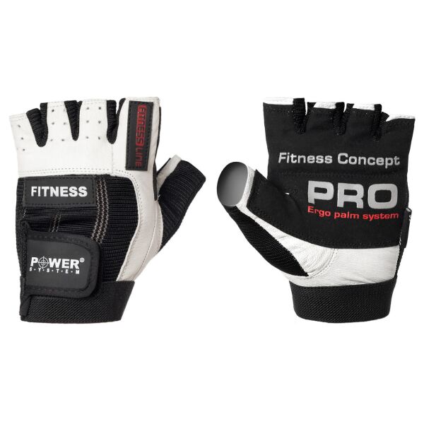 

Перчатки для фитнеса и тяжелой атлетики Power System Fitness PS-2300 S Black /White
