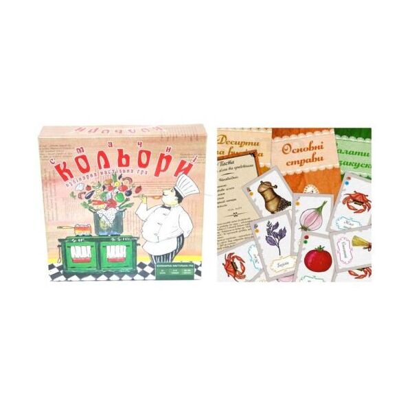 

Настольная игра Вкусные цвета 20540