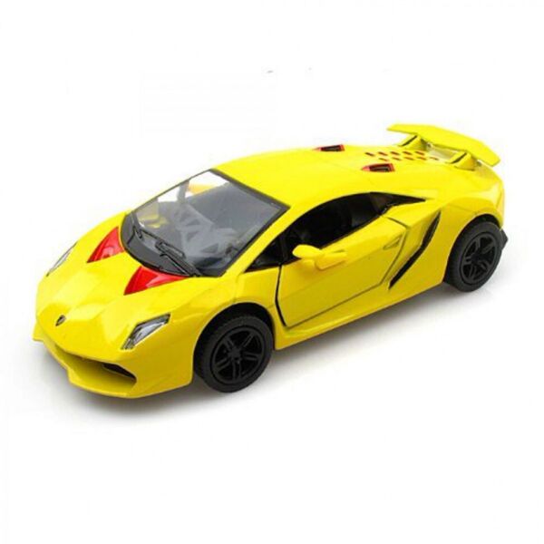 

Машинка LAMBORGHINI SESTO ELEMENTO Kinsmart KT5359W инерционная, 1:38 (Желтый)