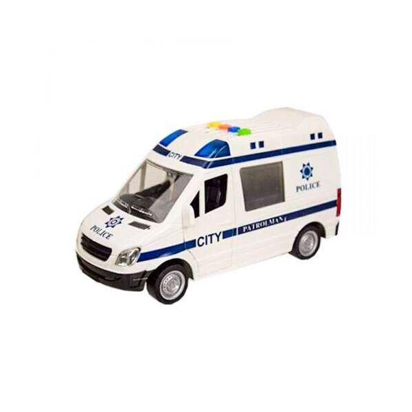 

Машинка Полиция из серии Автопром (белая) 7669C