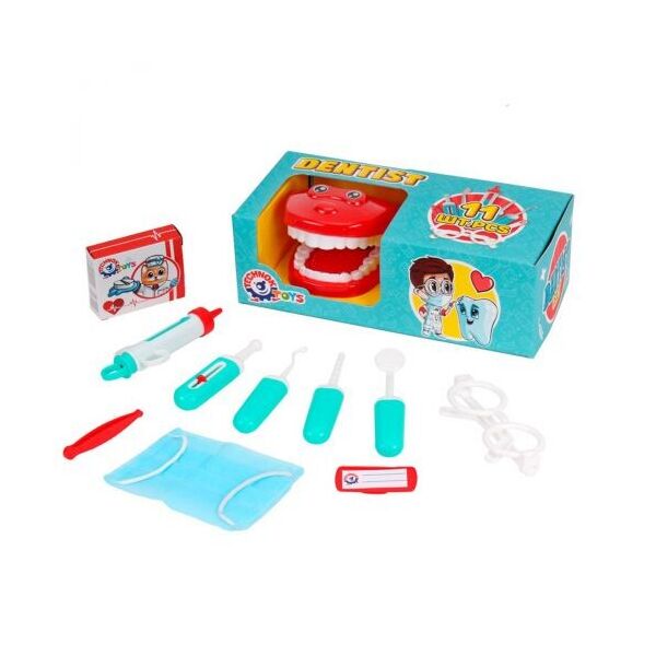 

Игровой набор Стоматолог, 11 элементов 7341