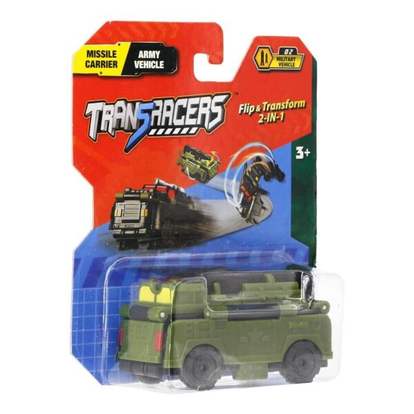 

Машинка трансформер TransRacers Ракетоносец и армейская машина (YW463875-16)