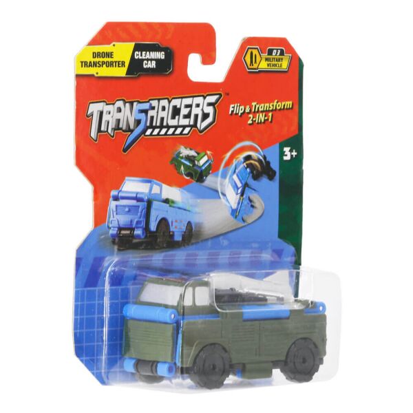 

Машинка трансформер TransRacers Транспортер и уборочная машина (YW463875-17)