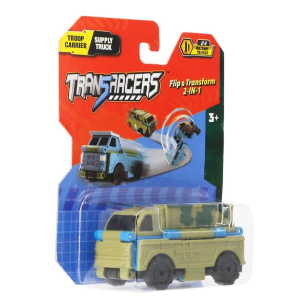

Машинка трансформер TransRacers Военный грузовик и самосвал (YW463875-27)