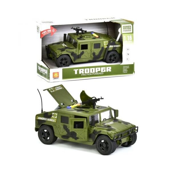 

Интерактивный инерционный военный бронированный джип (хаки) WY610A