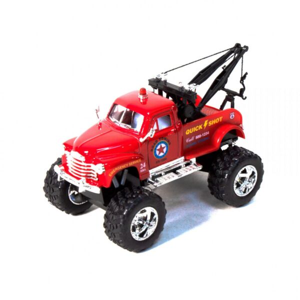 

Машинка эвакуатор CHEVROLET 3100 WRECKER Kinsmart KT5333W инерционная, 1:38 (Красный)