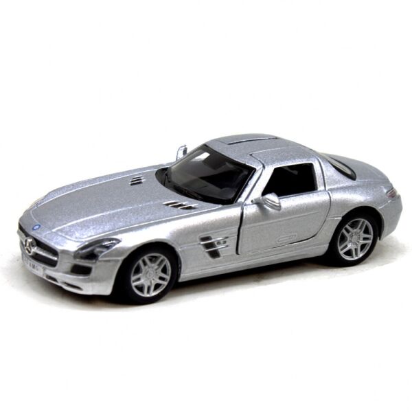 

Автомодель Kinsmart KT5349W Mercedes-Benz SLS AMG 1:36 (Серебристый)