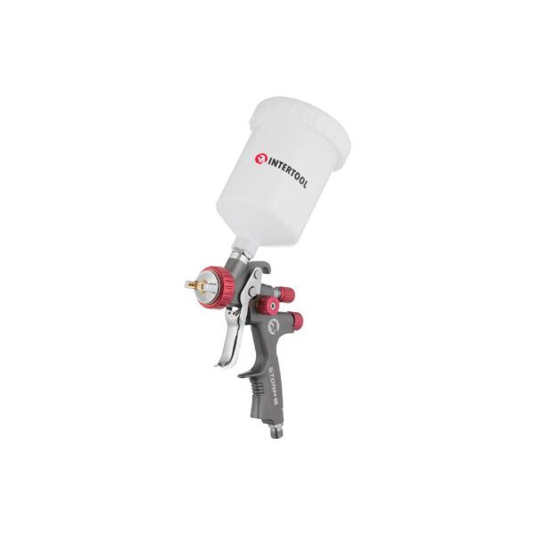 

Краскопульт пневматический LVLP Intertool - 600 мл x 1,8 мм ВБ Storm