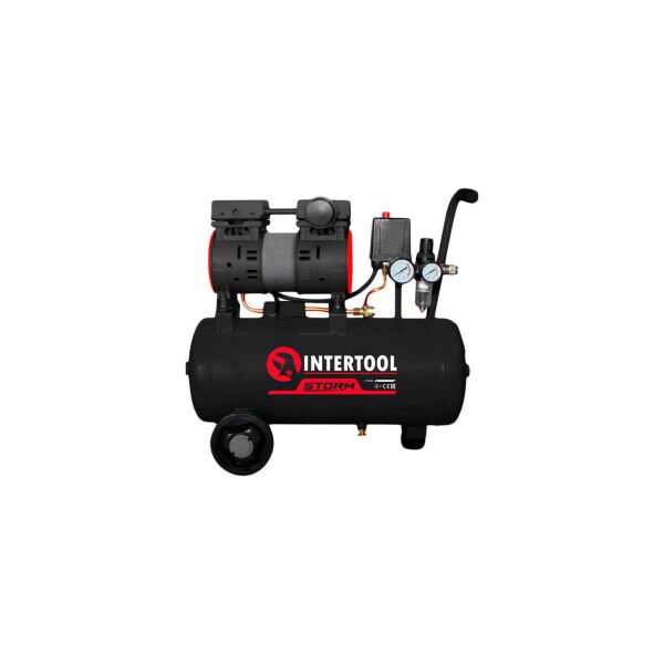 

Компрессор безмасляный Intertool - 24 л x 1100 Вт Storm PT-0026