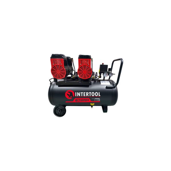 

Компрессор безмасляный Intertool - 50 л x 2 x 1100 Вт Storm PT-0027
