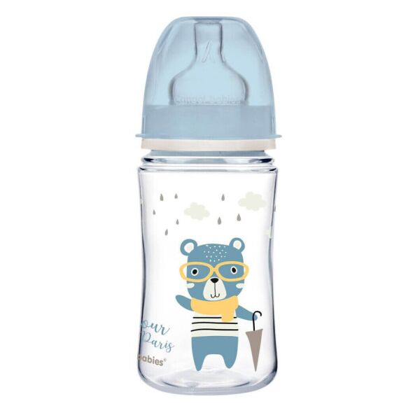 

Антиколиковая бутылочка Canpol Babies Bonjour Paris 240 мл синий (35/232_blu)