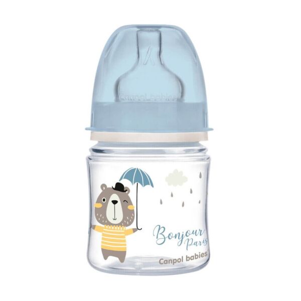 

Антиколиковая бутылочка Canpol Babies Bonjour Paris 120 мл синяя (35/231_blu)