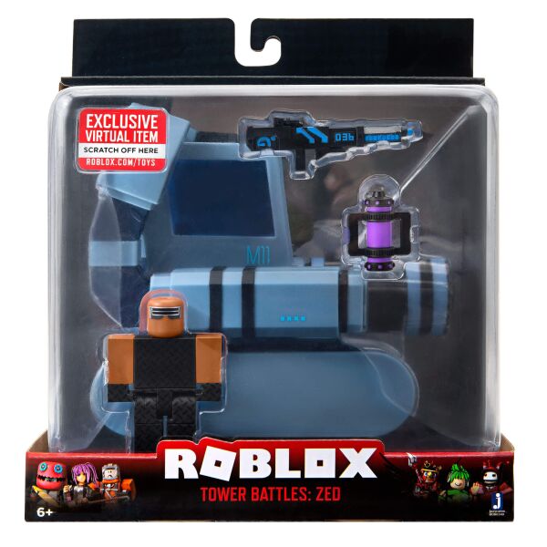 

Игровая коллекционная фигурка Jazwares Roblox Large Vehicle Tower Battles ZED W8 (ROB0340)
