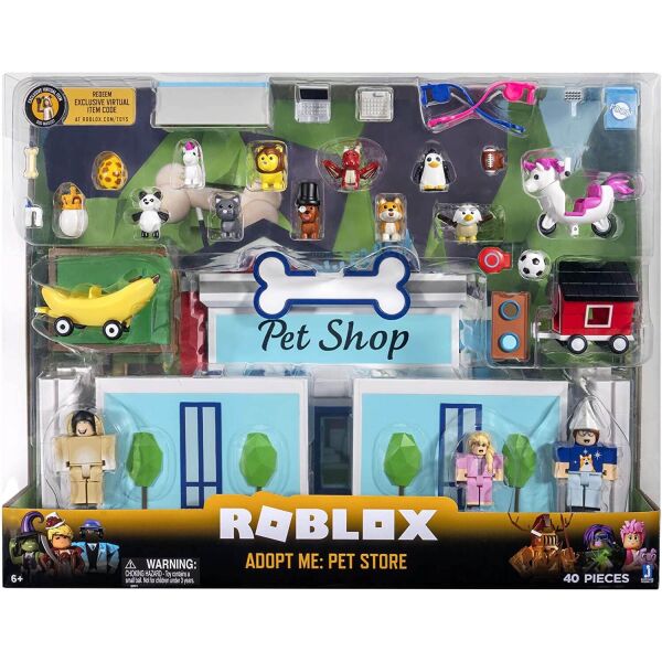 

Игровая коллекционная фигурка Jazwares Roblox Deluxe Playset Adopt Me Pet Store W6 (ROG0177)