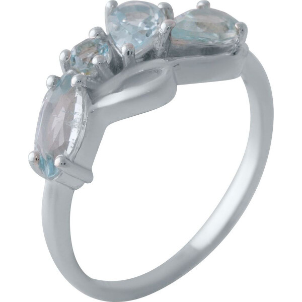 

Кольцо из серебра с топазами, размер 18 (1722757)