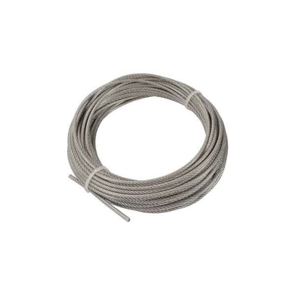 

Леска для триммера Mastertool - 2,4 мм x 10 м проволока