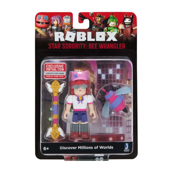 

Игровая коллекционная фигурка Jazwares Roblox Core Figures Star Sorority Bee Wrangler W8 (ROB0333)