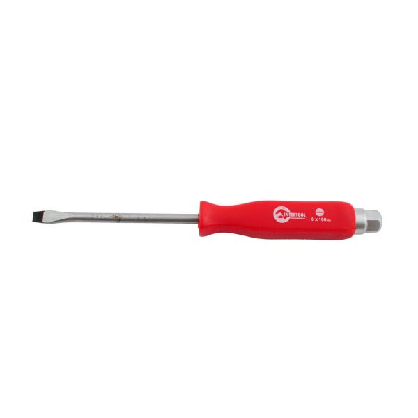 

Отвертка Intertool - шлицевая ударная SL9 х 200 мм
