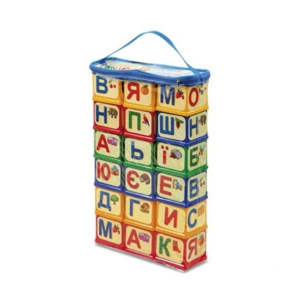 

Кубики Абетка, 18 шт 0576