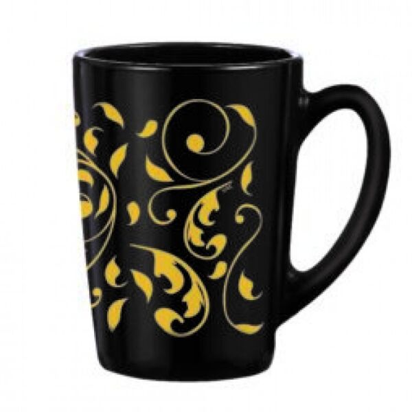 

Кружка 320 мл New Morning Black Gazzy Gold Luminarc Q0860