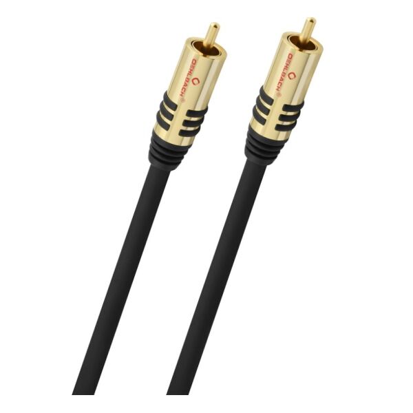

Сабвуферный кабель RCA-RCA Oehlbach NF 300 Subwoofercable 3,0m Black