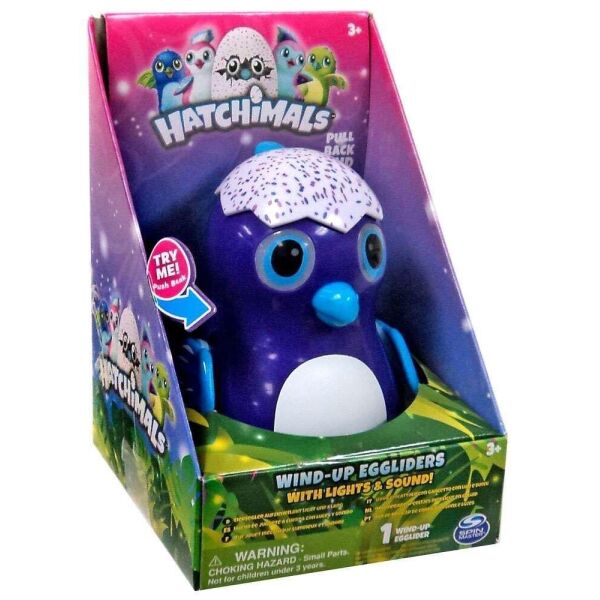 

Инерционная игрушка Хетчималс со звуком и светом - Hatchimals, Wind-Up Eggliders, Draggles, Spin Master