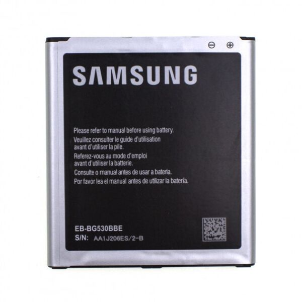 

Аккумулятор для телефона Original Quality Samsung J5/J3/J500h/J310h/J320h/G530/G531/G532/J5-2015/J3-2015-2016(EB-BG530CBE/ EB-BG530BBC)