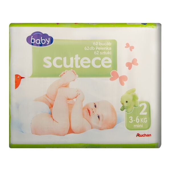 

Подгузники BABY SCUTECE 2 62 шт.
