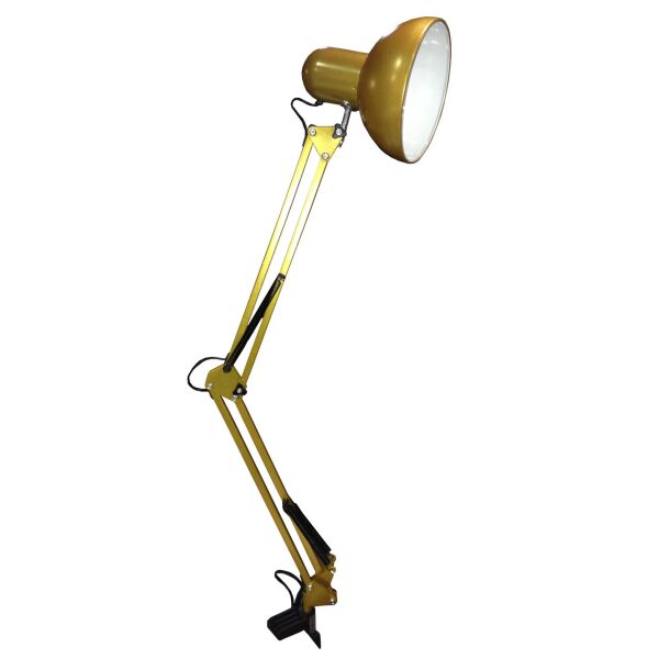 

Настольная лампа на струбцине 60W E27 LU-074-1800 GOLD (ЗОЛОТО)