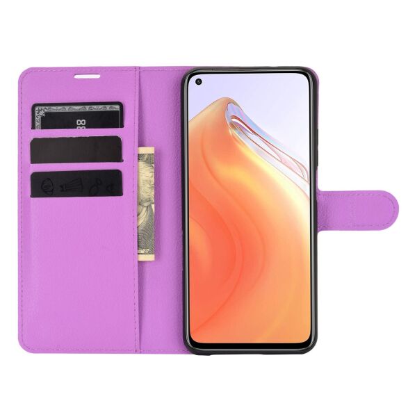 

Чехол Fiji Luxury для Xiaomi Mi 10T / Mi 10T Pro книжка фиолетовый