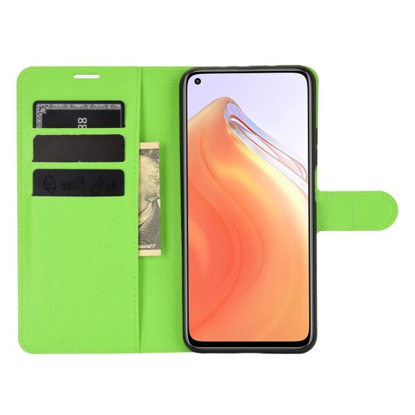 

Чехол Fiji Luxury для Xiaomi Mi 10T / Mi 10T Pro книжка зеленый