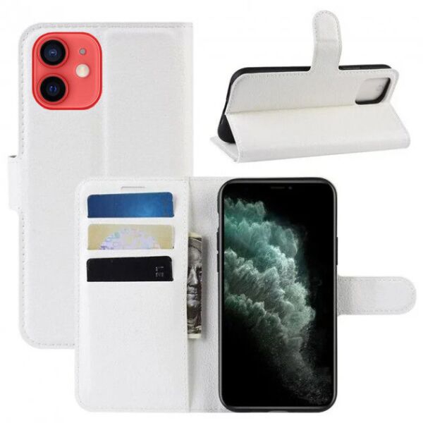 

Чехол Fiji Luxury для Apple Iphone 12 книжка белый