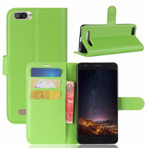 

Чехол LUX для Doogee X20 / X20L книжка зеленый