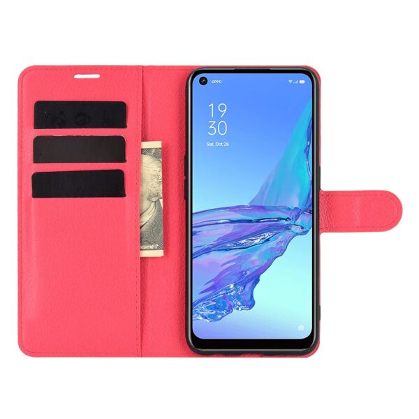 

Чехол Fiji Luxury для Oppo A53 книжка красный