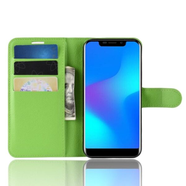 

Чехол LUX для Doogee X70 книжка зеленый