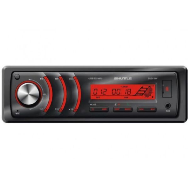 

Автомобильная магнитола SHUTTLE SUD-386 Black/Red
