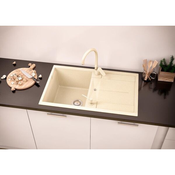 

Кухонная мойка VALENTINA Gr Napoli бежевый