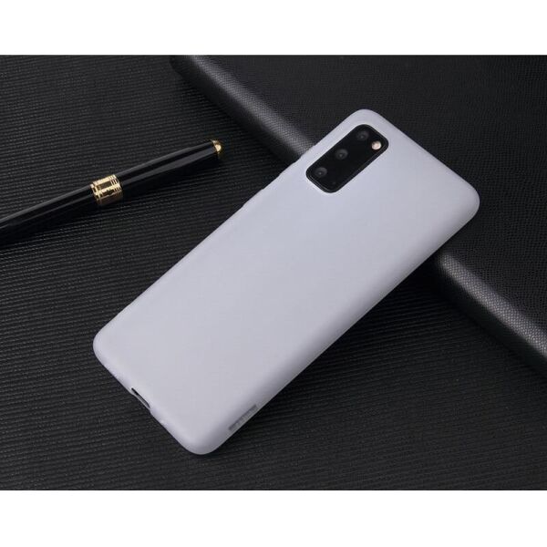 

Чехол Fiji Soft для Samsung Galaxy S20 (G980) силикон бампер прозрачный белый