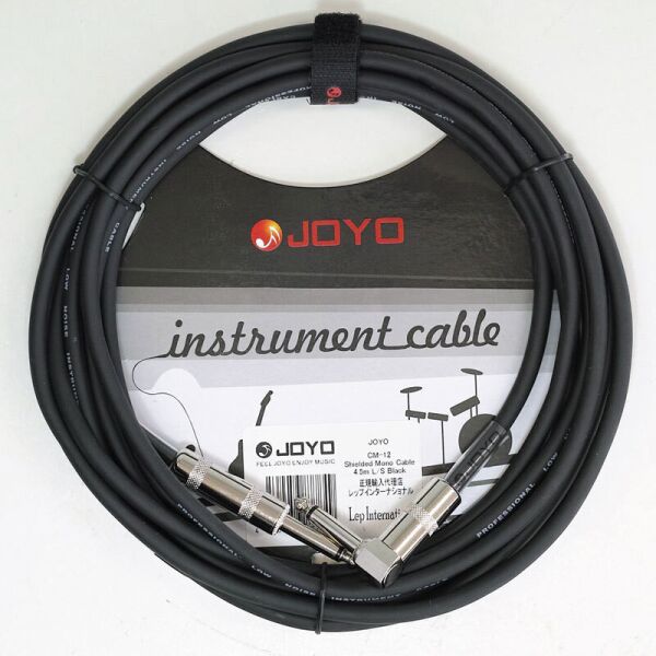 

Инструментальный кабель Jack 6.3 — угловой Jack 6.3 JOYO CM-12 (Black)