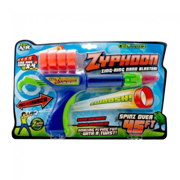 

Бластер Zing-Ring Nano Blaster Zyphoon с 4 кольцами