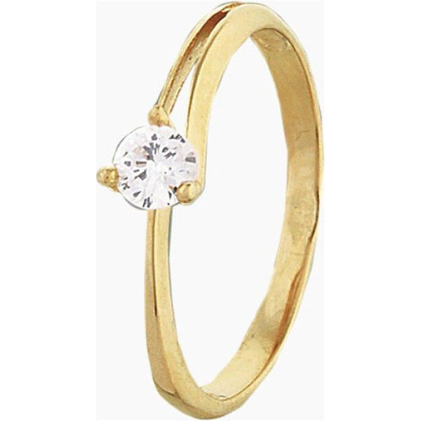 

Кольцо из серебра с куб. цирконием, размер 19 (569975)