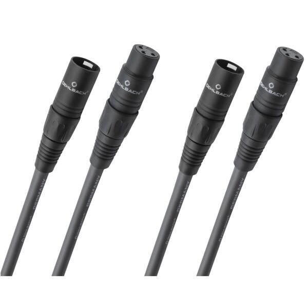 

Межкомпонентный кабель 2xXLR F - 2xXLR M OEHLBACH NF Master X 50