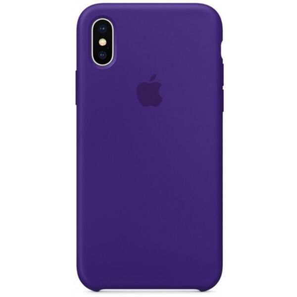 

Чехол для iPhone X Silicone Case Ultra Violet