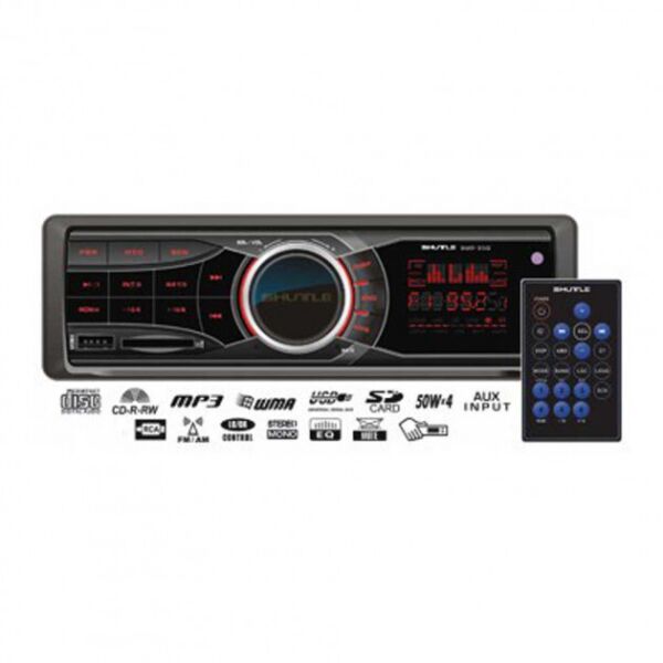 

Автомобильная магнитола SHUTTLE SUD-350 Black/Red