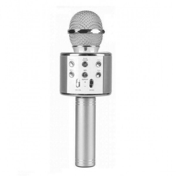 

Караоке микрофон Wster WS 858 Серебро (WS858серебро)
