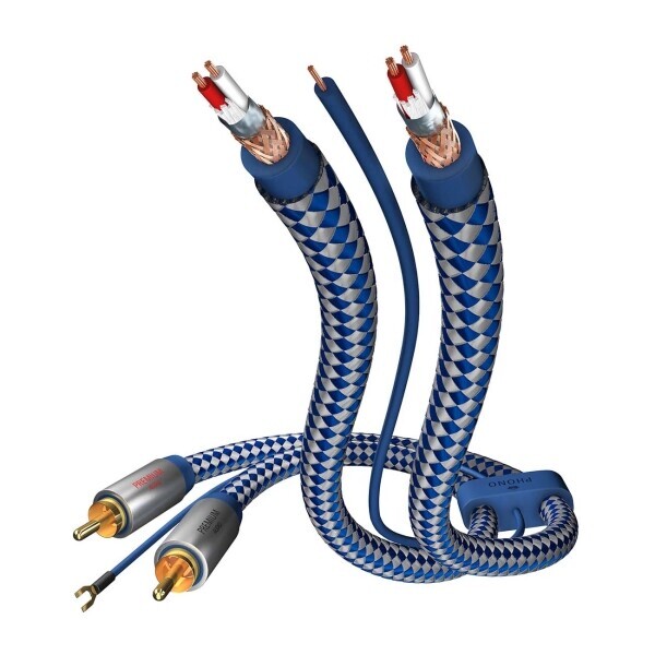 

Межблочный кабель 2RCA-2RCA Inakustik Premium Phono 1,5m