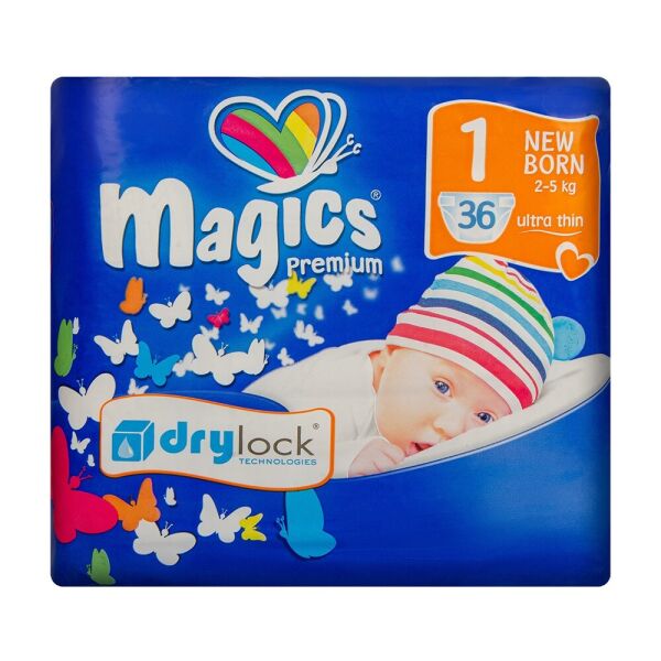 

Подгузники Magics Flexidry 1 (2-5кг) 36 шт.