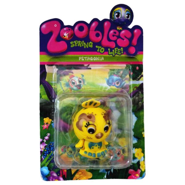 

Фигурка Zoobles Petagonia 3,5 см желтая