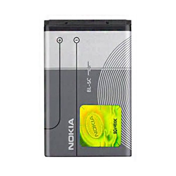 

Аккумулятор для телефона Nokia BL-5C 1020 mAh (147484)